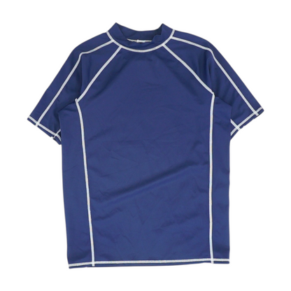 Navy Swim Top