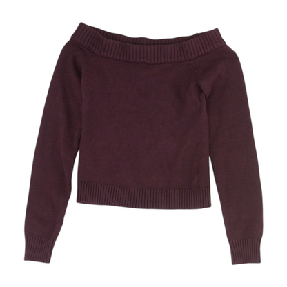 Maroon Pullover Sweater