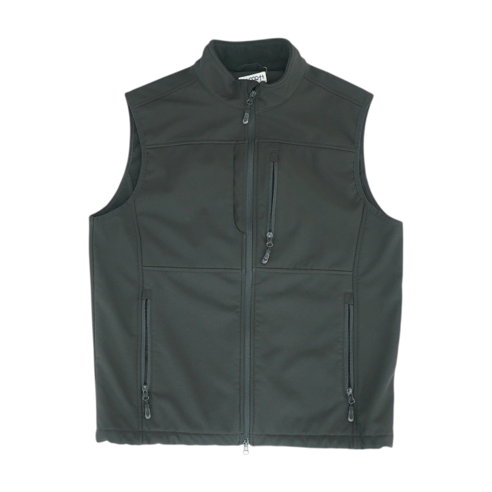 33,000 ft Black Solid Vest – Image 1