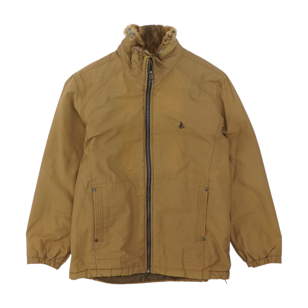 Brown Solid Jacket