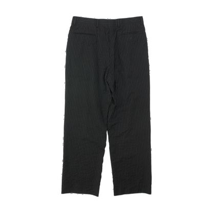 Paul Fredrick Black Striped Regular Pants – Image 2