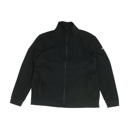 Black Solid Active Jacket