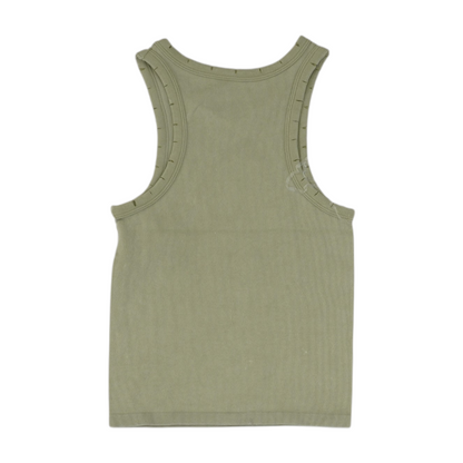 Green Cropped Blouse