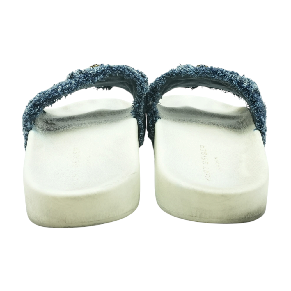 Navy Sport Slide Sandals
