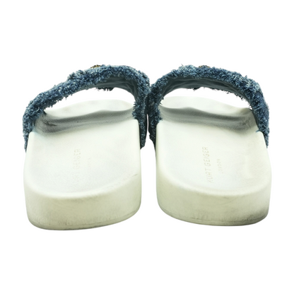 Navy Sport Slide Sandals
