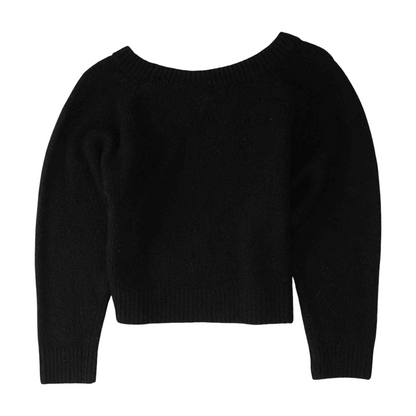 Black Pullover Sweater