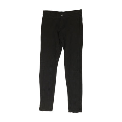 Black Solid Dress Pants