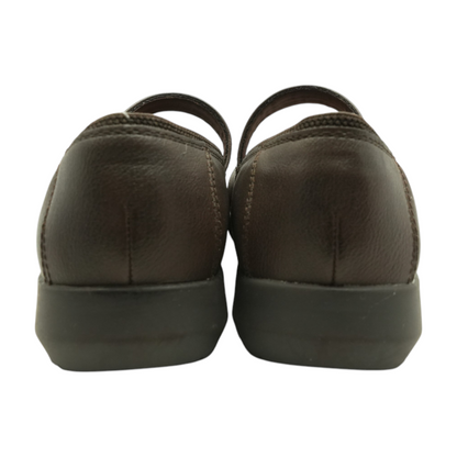 Brown Slip-On Flats