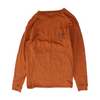 Orange Solid T-Shirt