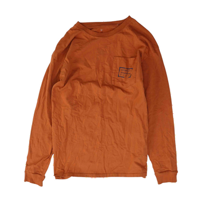 Orange Solid T-Shirt
