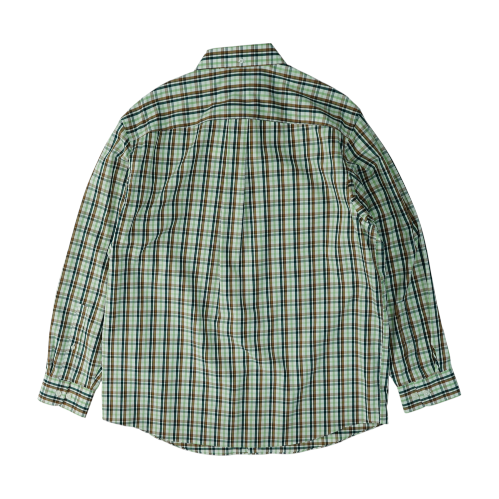 Multi Check Long Sleeve Button Down
