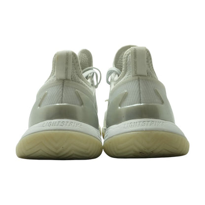 Adizero Supersonic 4.1 White Slip On Athletic Shoes