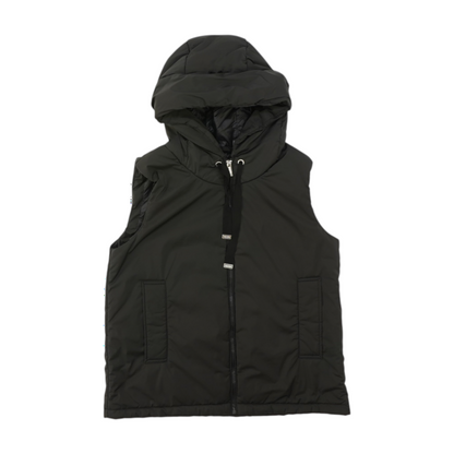 Black Solid Vest