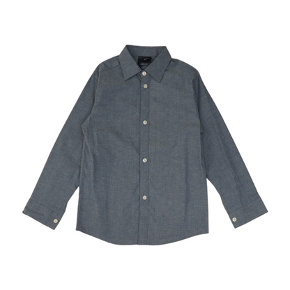 Blue Long Sleeve Button Down