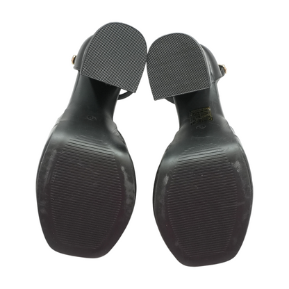 Black Block Heels