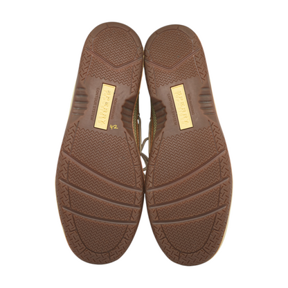 Brown Lace-Up Casual Shoes