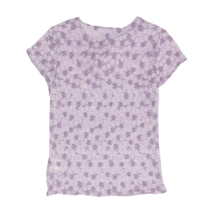 Lavender Floral Blouse