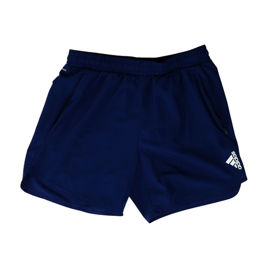 Navy Solid Active Shorts