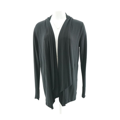 Black Solid Cardigan Sweater