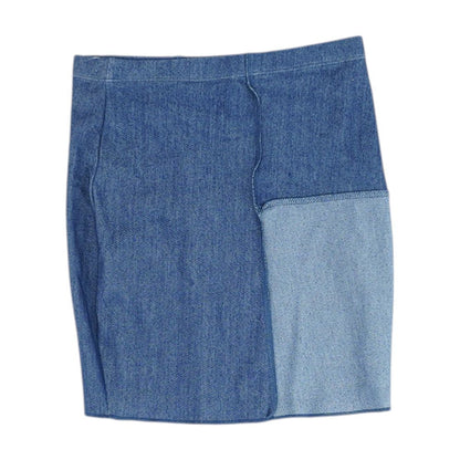 Blue Mini Skirt