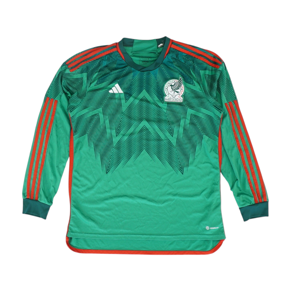 Men's Green Mexico Long Sleeve Jersey