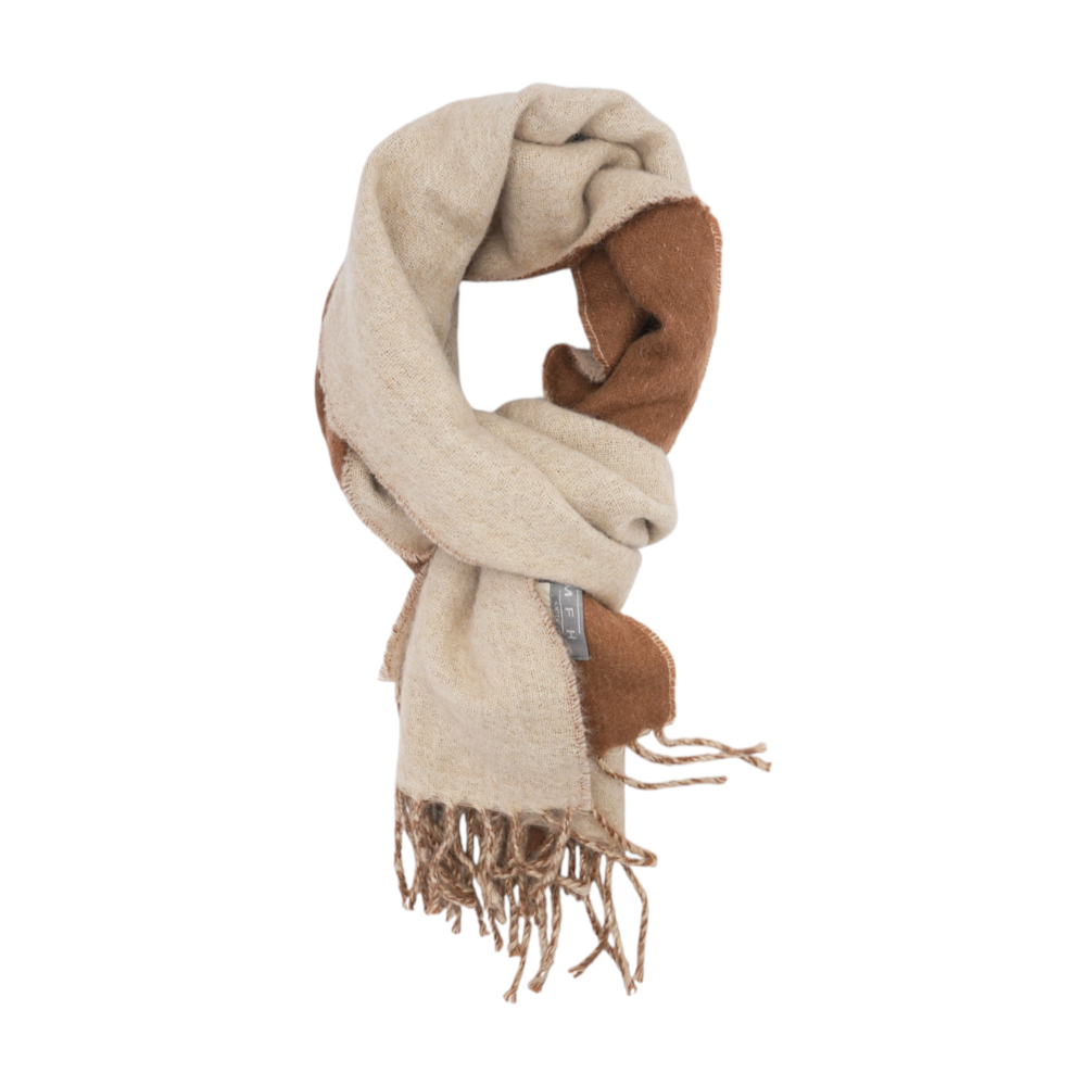Tan Wool Scarf
