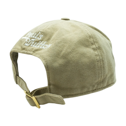 Beige Palm Tree Patch Cap