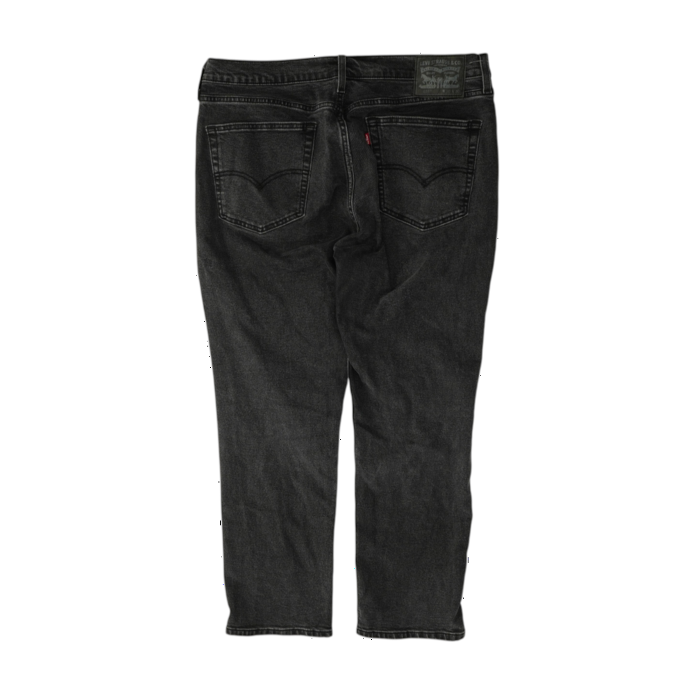 514 Black Straight Jeans