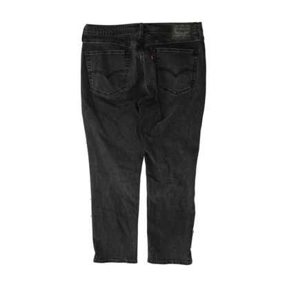 514 Black Straight Jeans