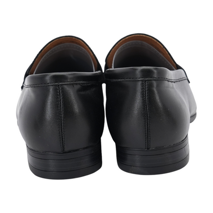 Black Slip-On Dress Shoes