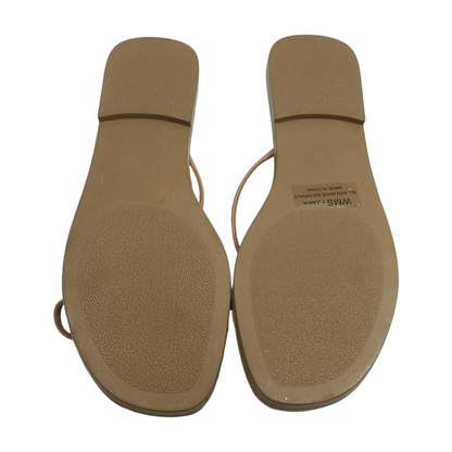 Brown Flat Sandals