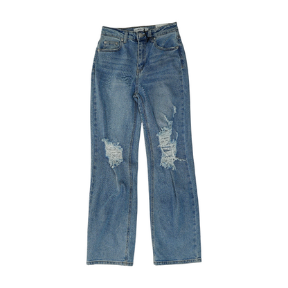 Blue Straight Jeans