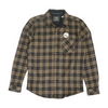 Brown Plaid Flannel Button Down