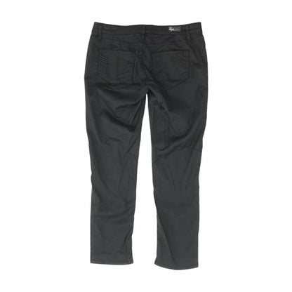 Black Solid Pants