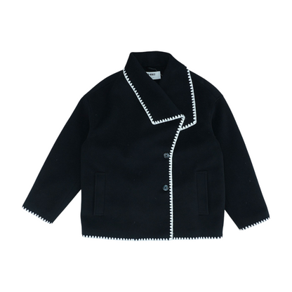 Black Solid Jacket