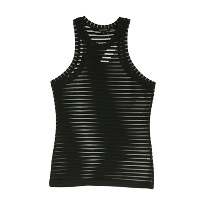 Black Striped Blouse