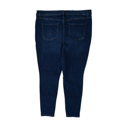 Blue Plus Size Skinny Jeans