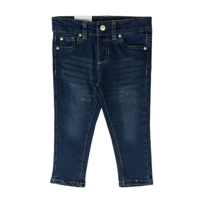 Navy Solid Jeans