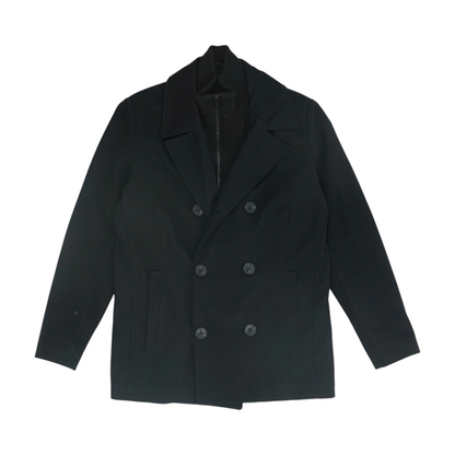Black Solid Coat