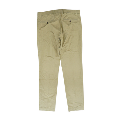 Beige Regular Pants