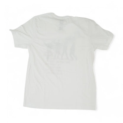 White Solid Crewneck T-Shirt