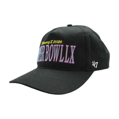 Black Super Bowl LX Ballcap Hat