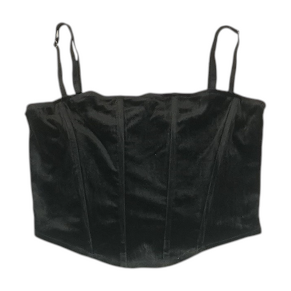 Black Cropped Blouse