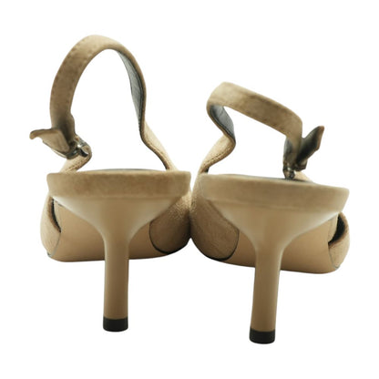 Tan Kitten Heels