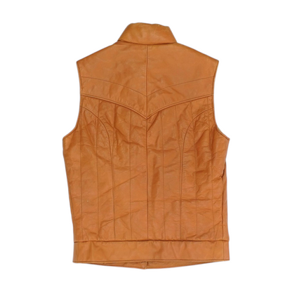 Brown Solid Vest