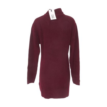 Burgundy Mini Dress