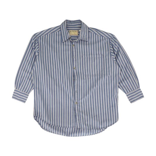 Blue Striped Button Down