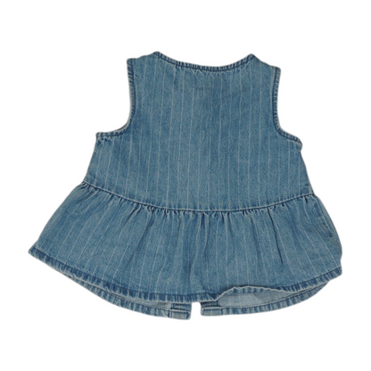 Blue Striped Blouse
