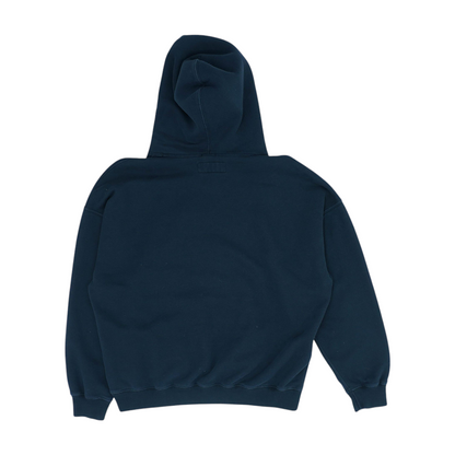 Black Solid Hoodie Pullover