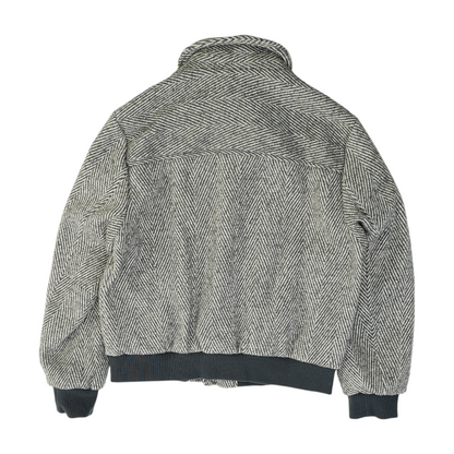 Gray Striped Jacket